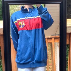 Officially Licensed FC Barcelona Track Jacket
